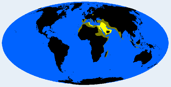 Arabid distribution