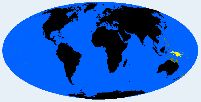 Melanesid distribution