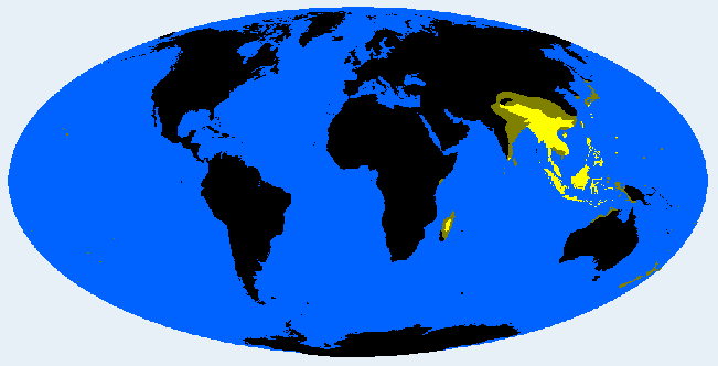 South Mongolid distribution