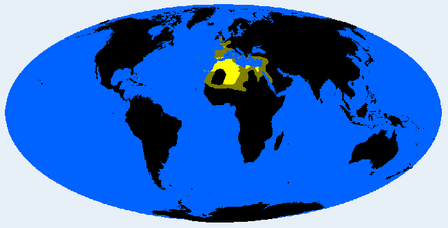 Berberid distribution