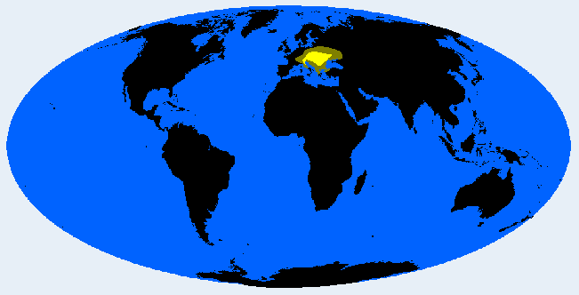 Carpathid distribution