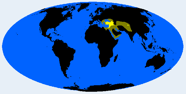 East Alpinid distribution