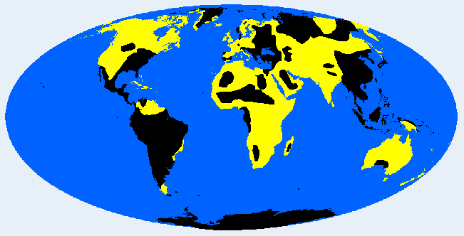 orthocranic distribution