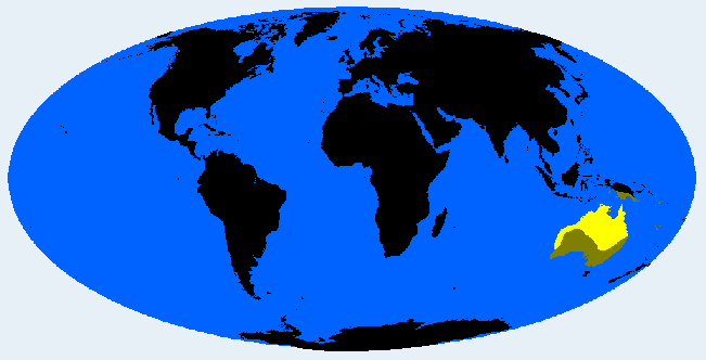 North Australid distribution